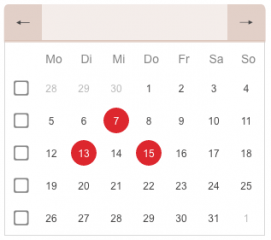 Die nächsten Veranstaltungen Die nächsten Veranstaltungen